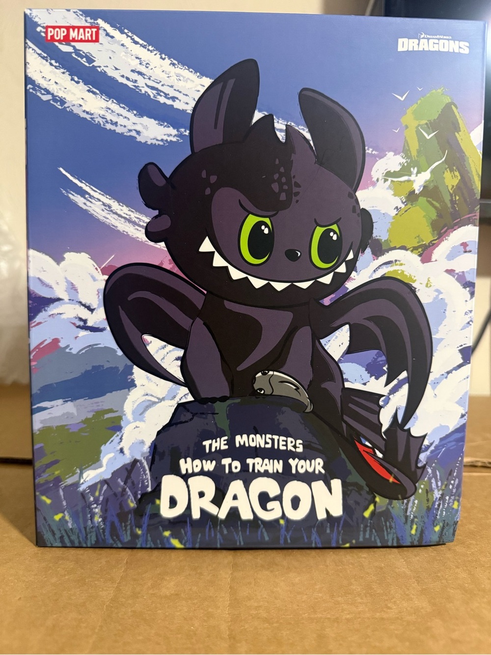 POP MART x The Monsters How to Train Your Dragon Vinyl Figure